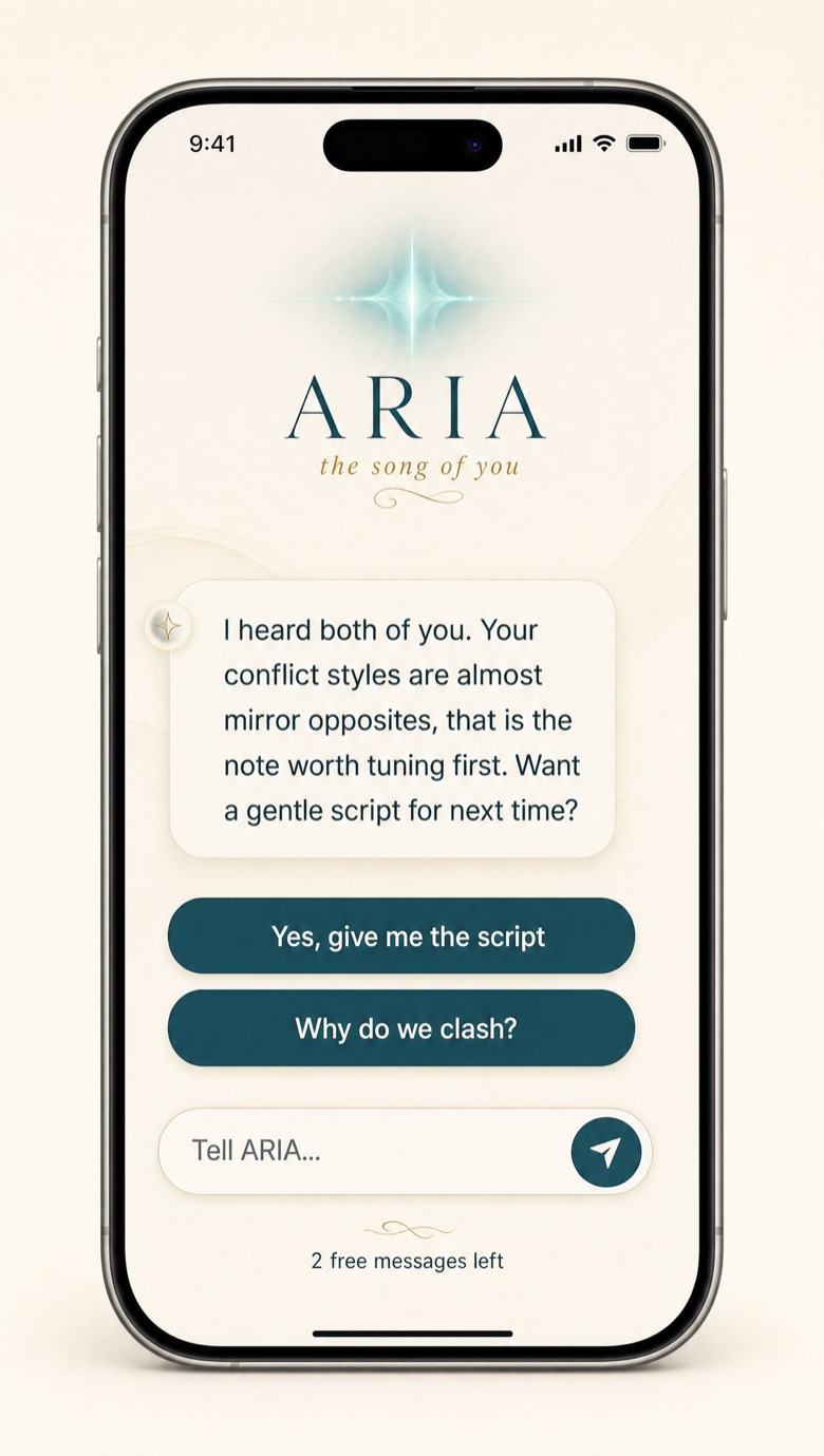 ARIA companion chat